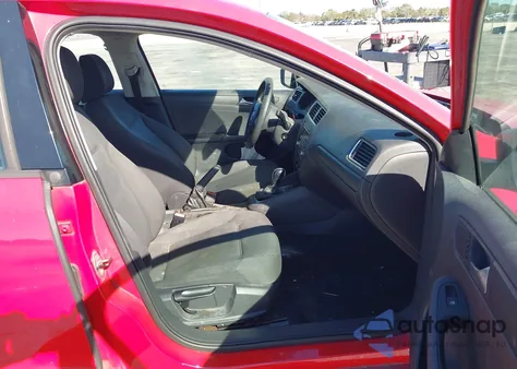 2013 Volkswagen Jetta 2.0L S из США, поврежденный, VIN 3VW2K7AJ1DM368416